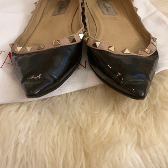 Valentino Rock Studded Flats - Picture 4 of 13